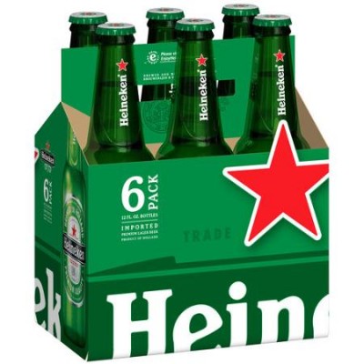 Heineken Sixpack 0,25l