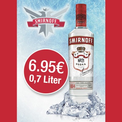 Vodka Smirnoff 0,7 liter