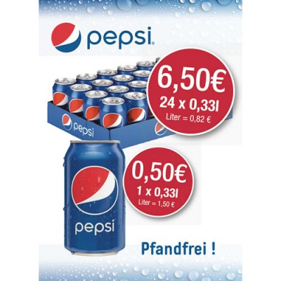 Pepsi Pfandfrei !
